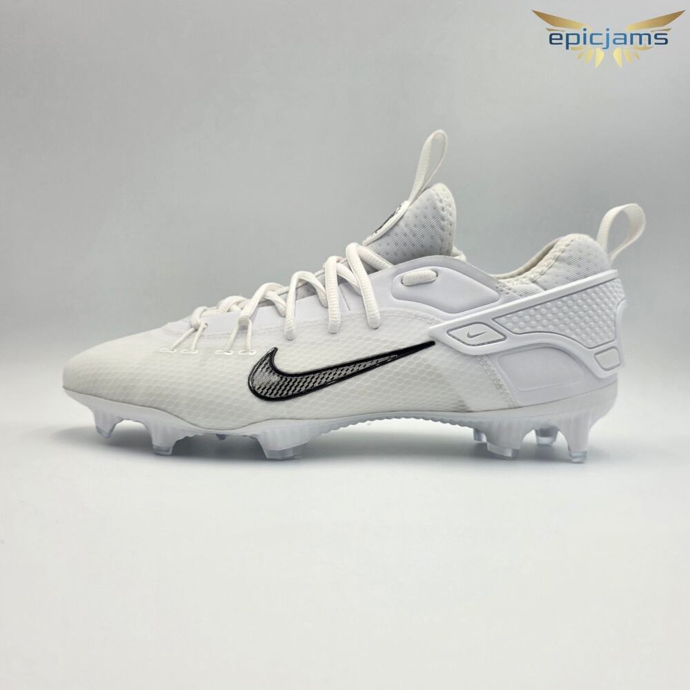 Nike Huarache 9 Elite Men's Size 9 Low Lacrosse Cleats FD0089-101 White New